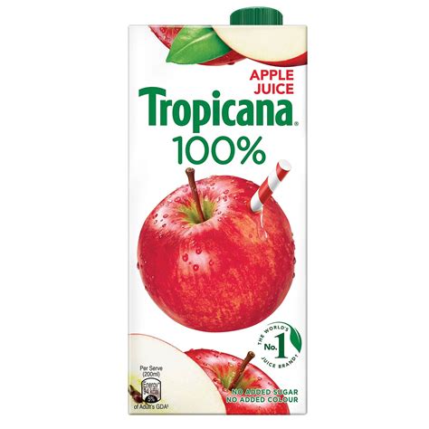 Tropicana Apple 100 Juice 1l Grocery And Gourmet Foods