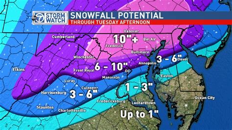 Prepare Winter Storm To Impact Dc Area And East Coast
