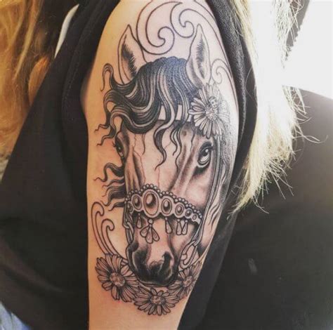 Maybe you would like to learn more about one of these? 160+ Tribal Horse Tattoo Designs For Girls (2020) With ...