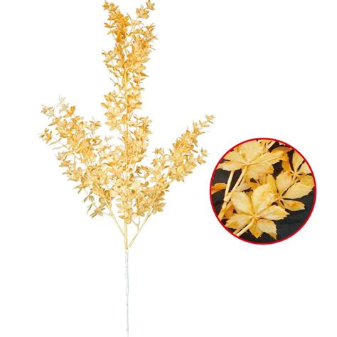 24 Wholesale Leaves Branch In Gold At