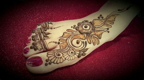 Beautiful Foot Or Leg Mehndi Design 2017 Leg Henna Simple And Easy