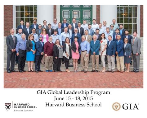 Gia And Harvard Business School Host Global Leadership Programme
