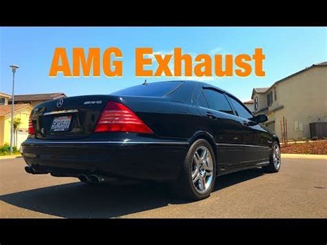 Check spelling or type a new query. Mercedes S55 AMG Exhaust Upgrade | Revs - YouTube
