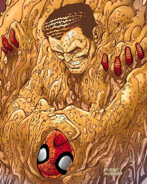 Sandman Vs Spider Man Sandman Spiderman Spiderman Comic Comic Villains