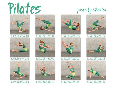 Studio K2 Poses Pilates