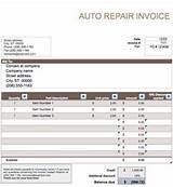Photos of Invoice For Auto Repair Shop