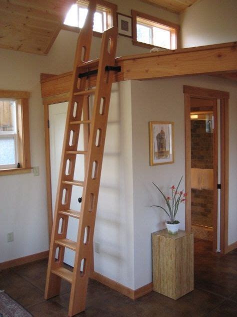 Attic Access Ladder Spaces With Fir Ladder Loft Sleeping Loft Ladder