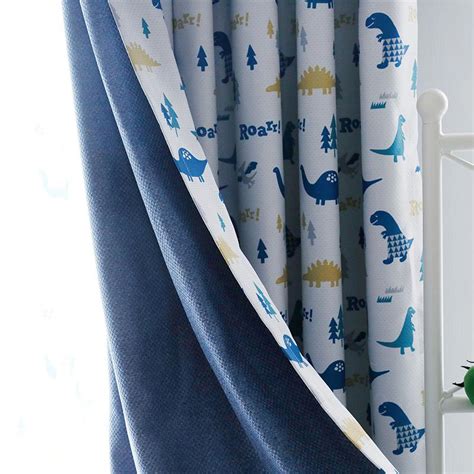2021 Budloom Blackout Dinosaur Curtains For Children Room