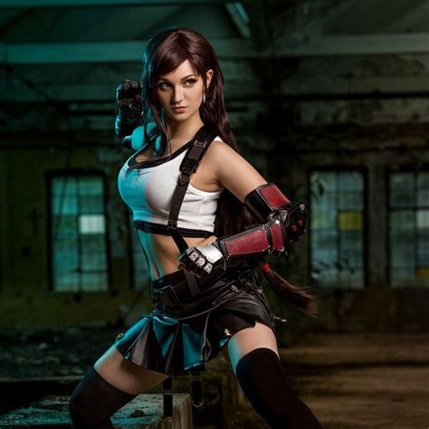 Specialty Final Fantasy Vii Remakes Cosplay Tifa Lockhart Costumehalloween Female Outfit Clothes