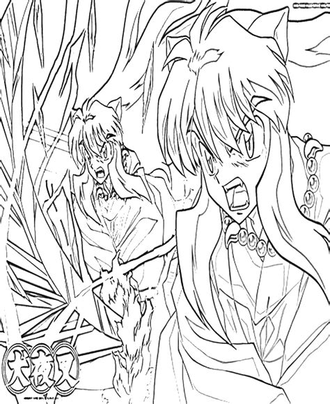 Inuyasha Coloring Pages