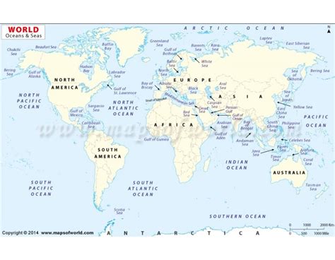 √ How Many Major Oceans Are There In The World