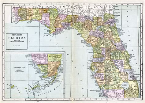 Old Florida Road Maps Free Printable Maps
