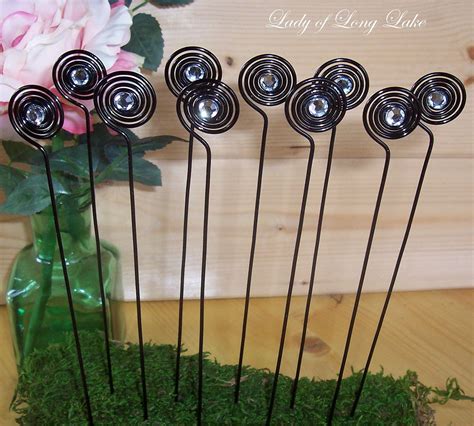 Spiral Wire Wedding Place Card Holders Table By Morningbirdcottage