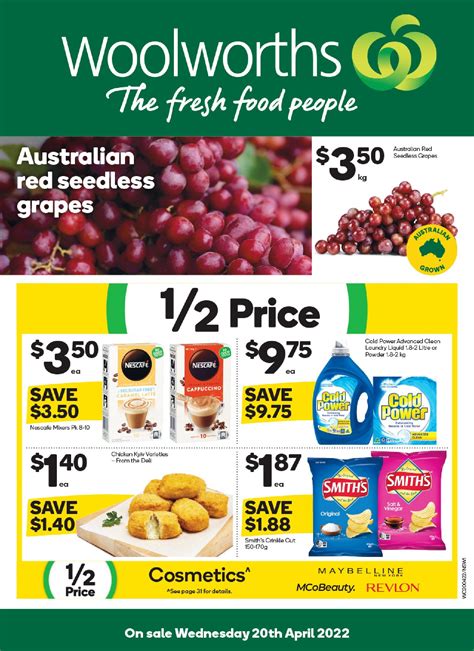 Woolworths Catalogue Nsw 20 April 26 April 2022 Next Week Preview In