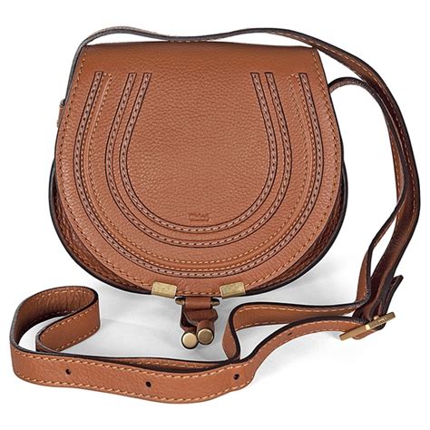 Chloé Marcie Small Saddle Bag Bond Lifestyle