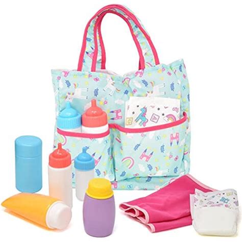 Baby Doll Diaper Bag With Accessories Doll Care Kit
