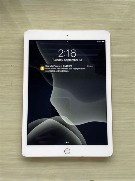 Apple Ipad Air 2nd Generation 128 Gb In Silver With Wificellular