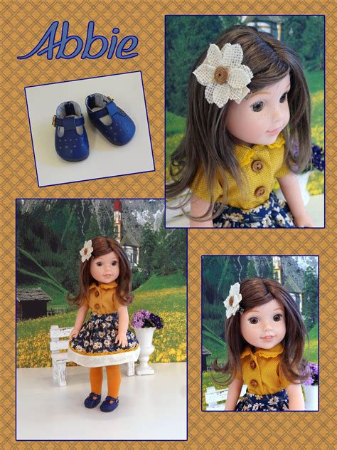 Abbie Custom Wellie Wisher American Girl Doll With Wardrobe