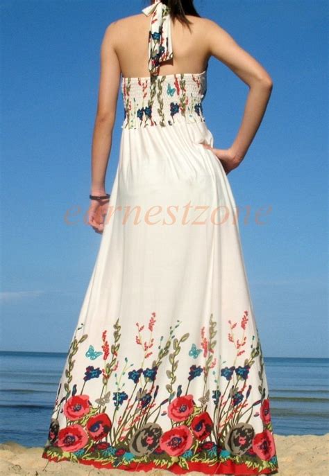 You'll receive email and feed alerts when new items arrive. New Evening Party Beach Sundress Prom Formal Wedding ...