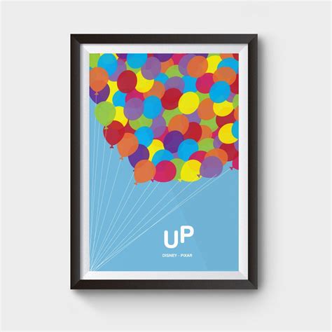 Up Disney Poster A3 Print By Archive