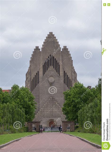 Church Of Grundtvig Copenhagen Denmark Stock Image
