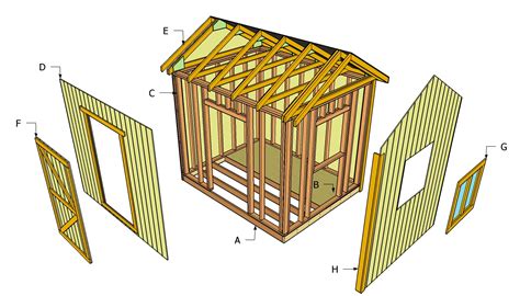 Free Storage Shed Building Plans Shed Blueprints