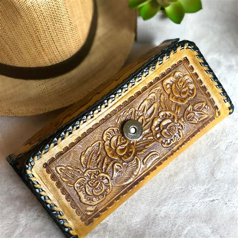 Western Wallet Leather Wallets For Women Handmade Leather Wallet