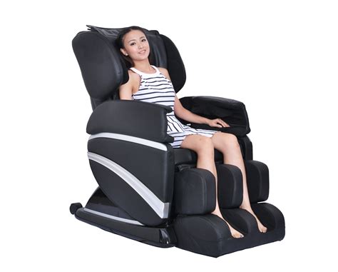 Mcombo Full Body Massage Chair Shiatsu Vibrate Heat Recliner Stretched