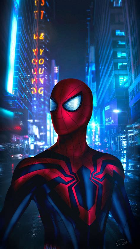 1080x1920 1080x1920 Spiderman Hd Superheroes Artwork Digital Art Behance For Iphone 6 7