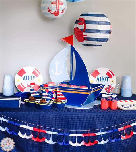 How To Host An Adorable Nautical Baby Shower An Alli Event