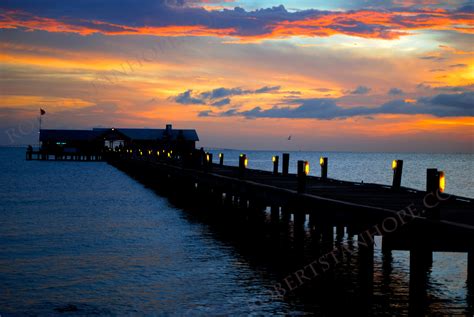 Sunrise Photography At Anna Maria Island City Pier Florida Robert