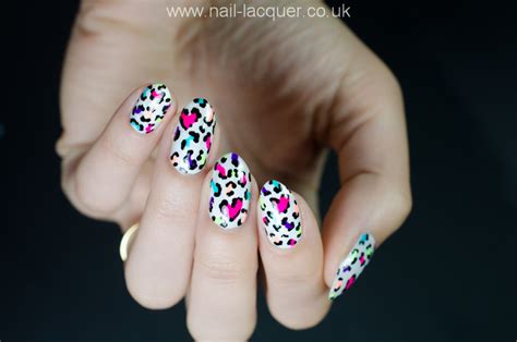 Leopard Nails Tutorial Nail Lacquer Uk