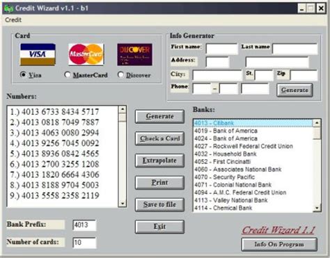 The visa card generator generates valid visa credit card numbers and all the necessary details of an individual account with cvv details. Hacked debit card numbers with cvv - Debit card