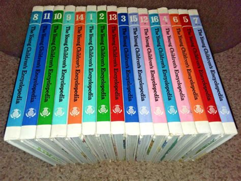Lot Of 16 Young Childrens Encyclopedia Complete Set Excellent