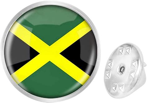 Custom Lapel Pin Brooches Jamaica National Flag Banquet