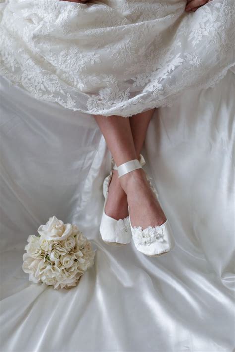 Finding the right wedding dress silhouette is a matter of understanding your body type. Flat Wedding Shoe, Lace Wedding Shoe, Lace Bridal Flat ...