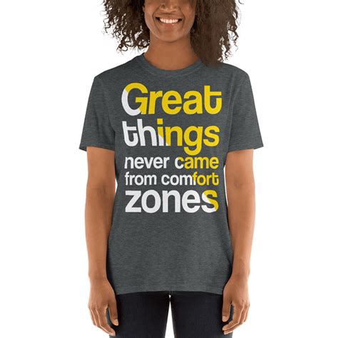 Inspirational Quote T Shirt Best Sayings Tshirt Lettering Typography Quotes Short Sleeve