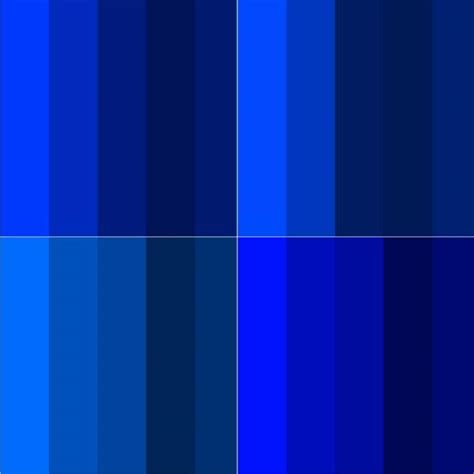 Blue Shades Swatches Free Vector Image In Ai And Eps Format Creative