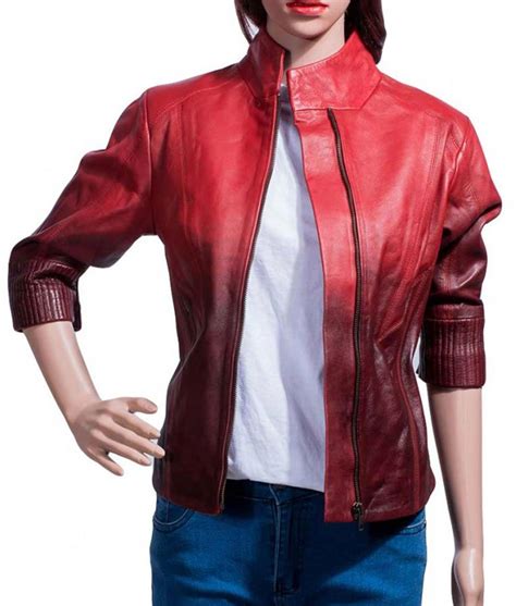 Wanda Maximoff Age Of Ultron Scarlet Witch Leather Jacket Jackets Expert