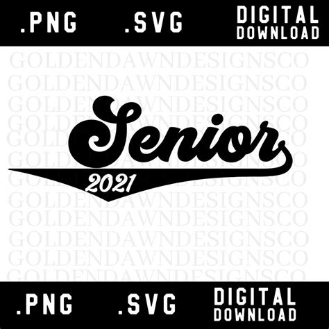 Senior 2021 Svg Class Of 2021 Svg Graduate 2021 Svg Graduation Cameo