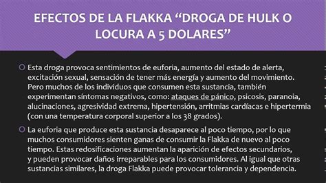 Efectos De La Droga FLAKKA O Droga Zombie YouTube