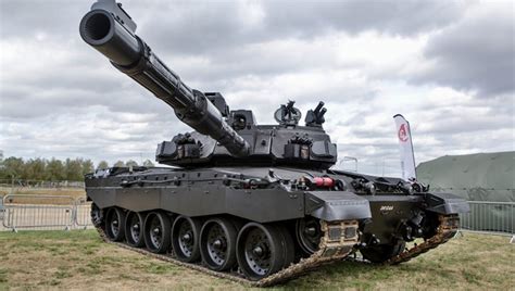 Bae Unveils Black Night The First Fully Upgraded Challenger 2 Tank