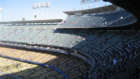 Best Seats In The Shade At Dodger Stadium Elcho Table