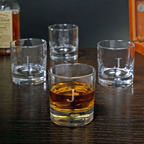Personalized Bryne Double Old Fashioned Glasses Set Of 4