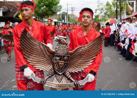 Indonesian Bring National Symbol Garuda Pancasila Editorial