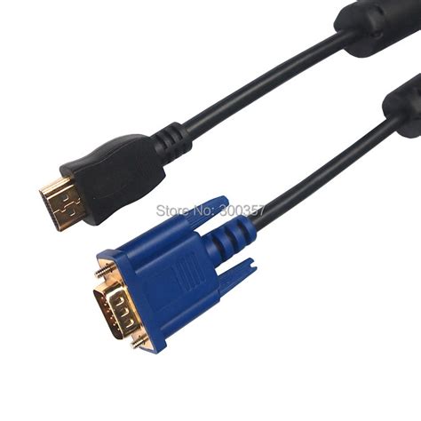 5ft 15m Hdmi To Vga Cable Hdmi To Db15 Cable In Digital Cables From
