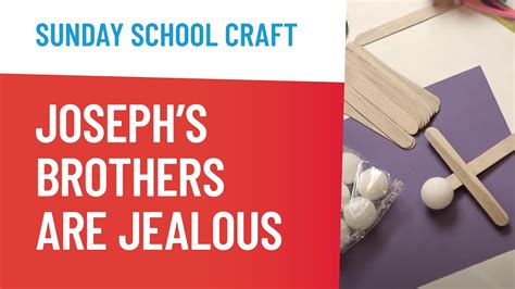 Sunday School Craft Josephs Brothers Are Jealous Genesis 371 4