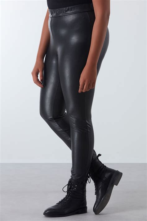 {5} leggings aus kunstleder official ms mode® online store