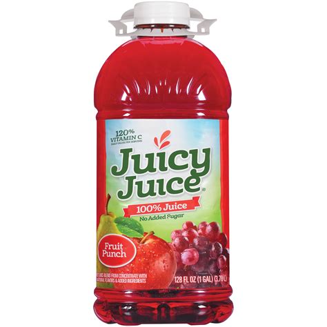 Juicy Juice 100 Juice Fruit Punch 128 Fl Oz