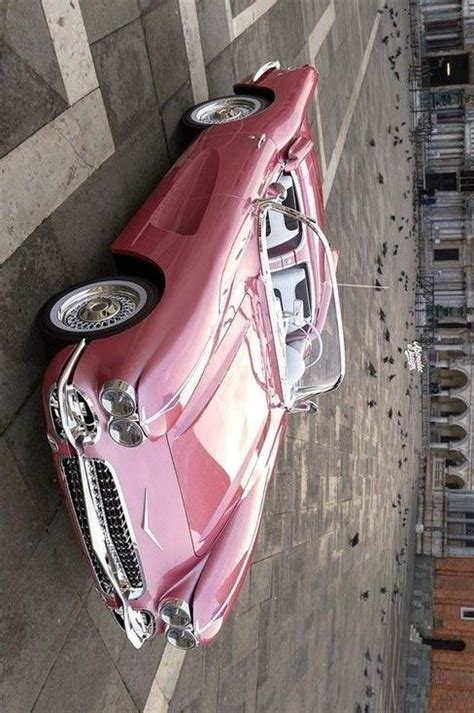 Classy Cars Fancy Cars Cute Cars Pink Corvette Old Vintage Cars Girly Car Pretty Cars